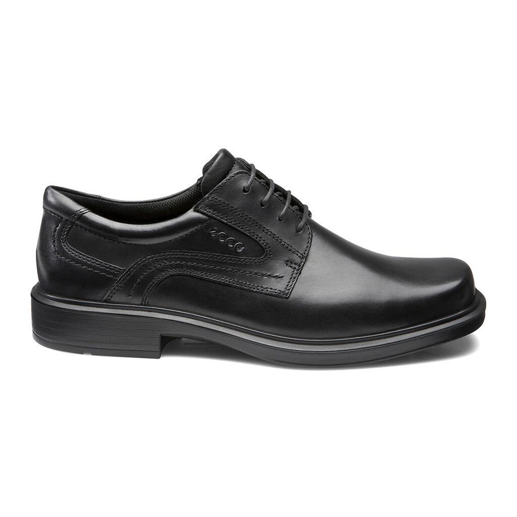 Chaussure Habillée Ecco Helsinki Plain Toe Tie Homme Noir 1234-ZYGVW